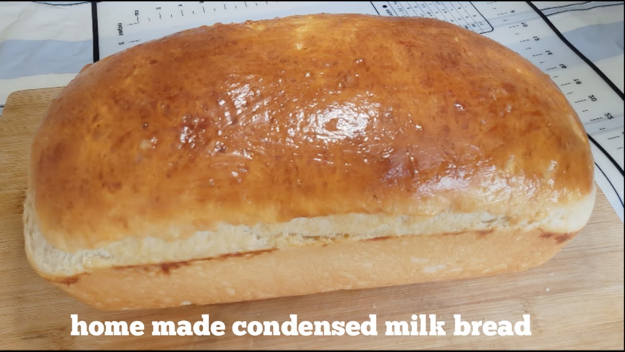 HOW TO MAKE SOFT AND FLUFFY CONDENSED MILK BREAD QUICK AND EASY