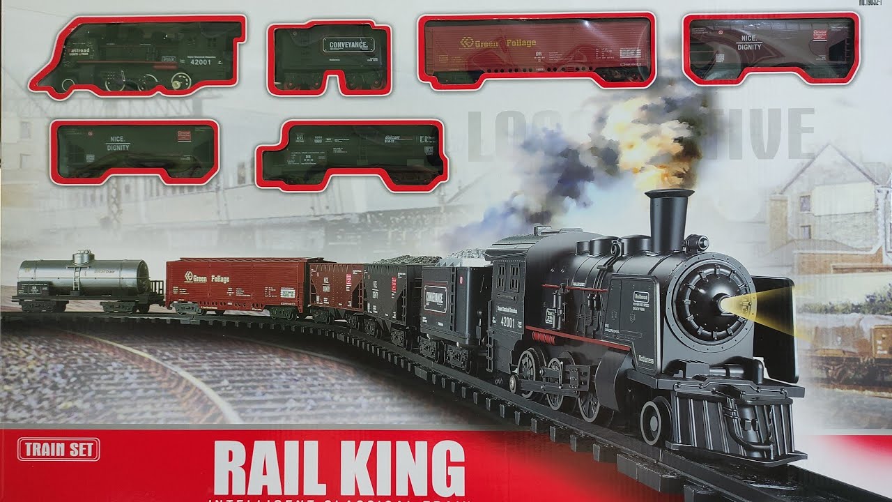 NyahKotak Rail King besar, ada bunyi, dan asap (19032-1)