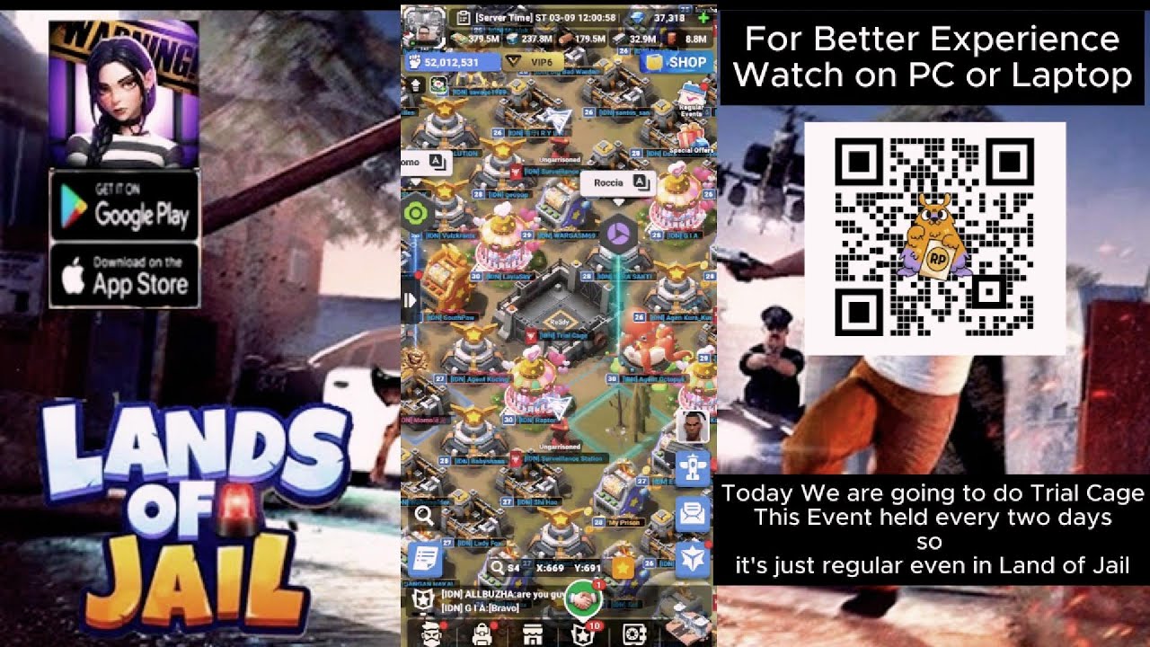 Lands Of Jail, Trial Cage Event, 09 March 2025 - YouTube