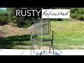 How To Refinish Metal Patio Chairs // Step-by-Step Process