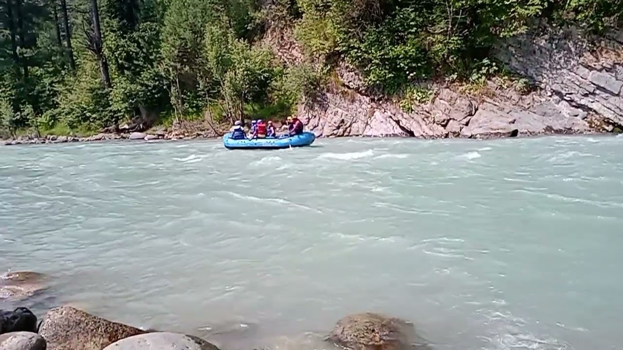 Pahalgam Lidder River Boat Rafting 