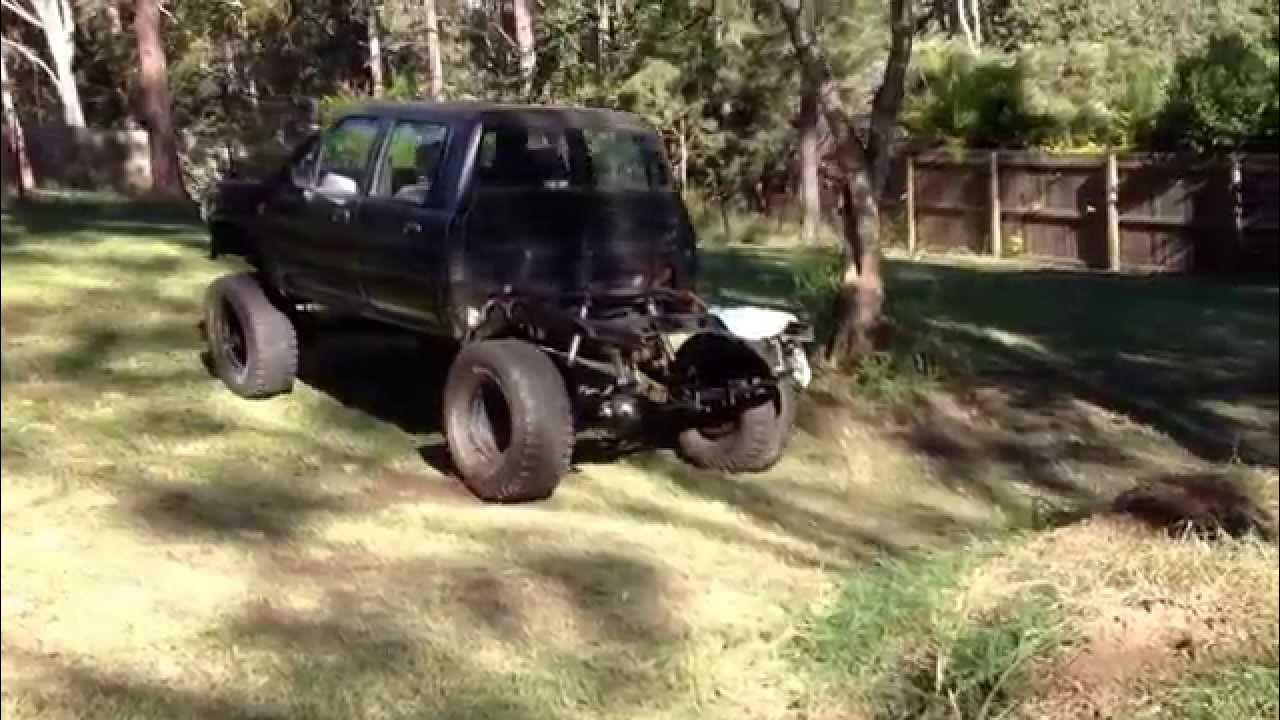 LN106 hilux locker reduction gear test bald MTZ's locktup suspension