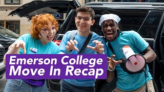 Emerson College's Fall 2023 Move In