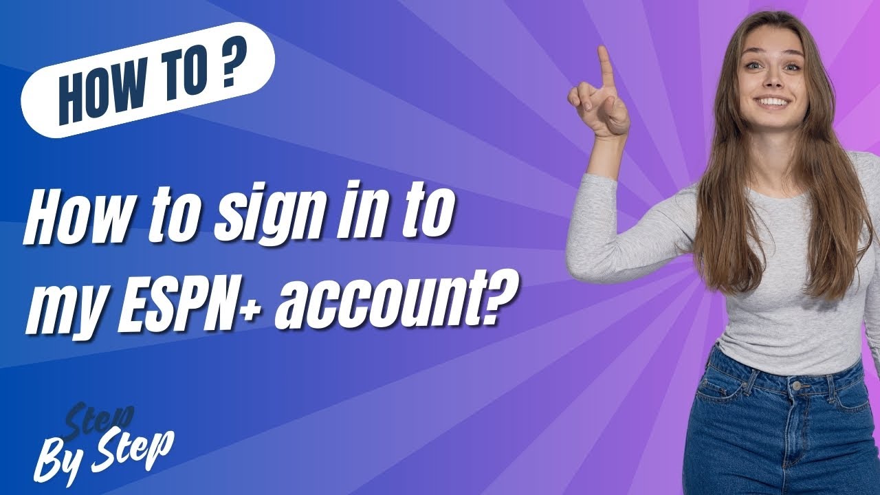 How to sign in to my ESPN+ account ? - Step by Step - YouTube