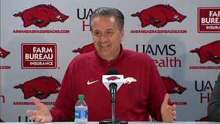 [FULL] John Calipari's introductory press conference with the Arkansas Razorbacks screenshot 5