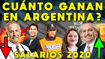 ¿Cuánto gana un gendarme en Argentina 2020?