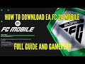 How to download FC 24 Mobile | Full Guide and Gameplay🤩🔥 #eafc24 #fifamobile #fifa23