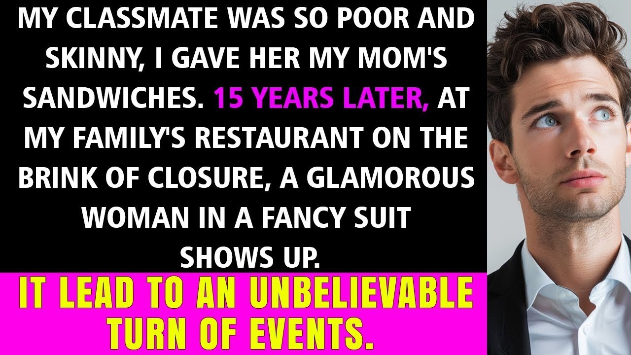 "My Thin Classmate Received My Mom's Sandwiches and What Happened Next
