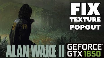 Fix Texture Popout Update | How to get rid of blurry surfaces | Alan Wake 2