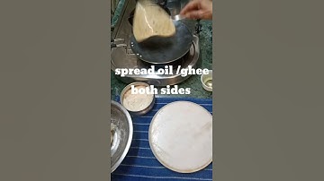 Triangle Paratha - Easy & Quick Step By Step Process #Shorts