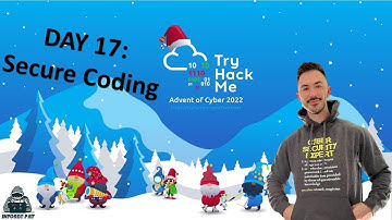 🎄🎅 TryHackMe! Advent Of Cyber 2022 Day 17 [ Secure Coding ] walkthrough with InfoSec Pat - OSCP 🎄🎅