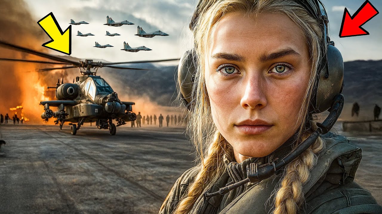 Feindliche Jets umzingelten ihren Apache – bis die Pilotin 7 Jets abschoss und die Lage rettete