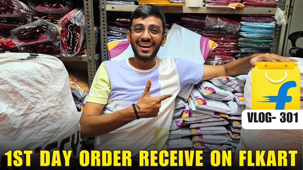 Omg I Received First Day Multiple Order On Flipkart | Become Ecommerce Seller