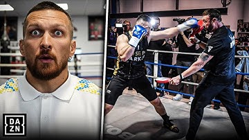 Oleksandr Usyk SHOCKED After Watching Joseph Parker MONSTER Training For Fabio Wardley!