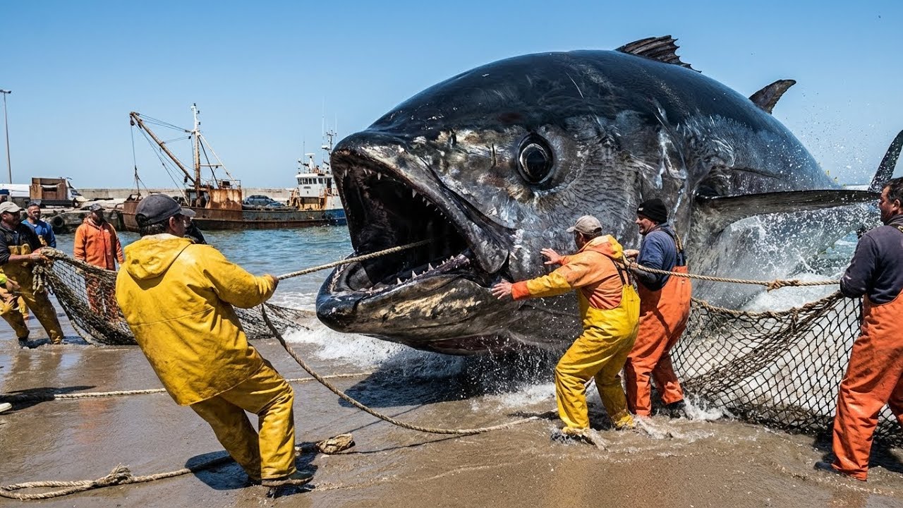 1000lb Monster Tuna Nearly Dragged Our Boat Under Off The Florida Coast