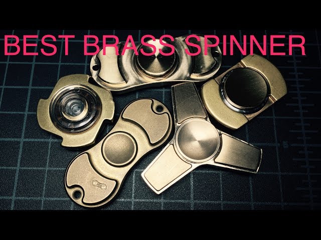 The Best Brass Fidget Spinner Showdown Review 2017 