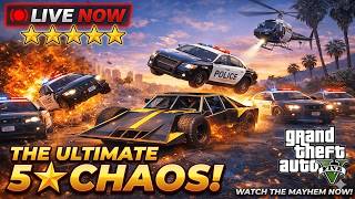 GTA V LIVE | Online Heist &amp; Police Chase 🚓 | Hindi Gameplay #GTA5 #GTAV #GTAOnline #GTALive