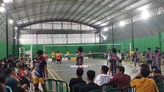WARMING UP TERPANAS ADU JEDUG MENYENTUH ATAP GOR 🔥DION AW TEGAR NANDO FIO