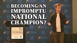 National Championship Impromptu Speaking Strategies (2019) Profile