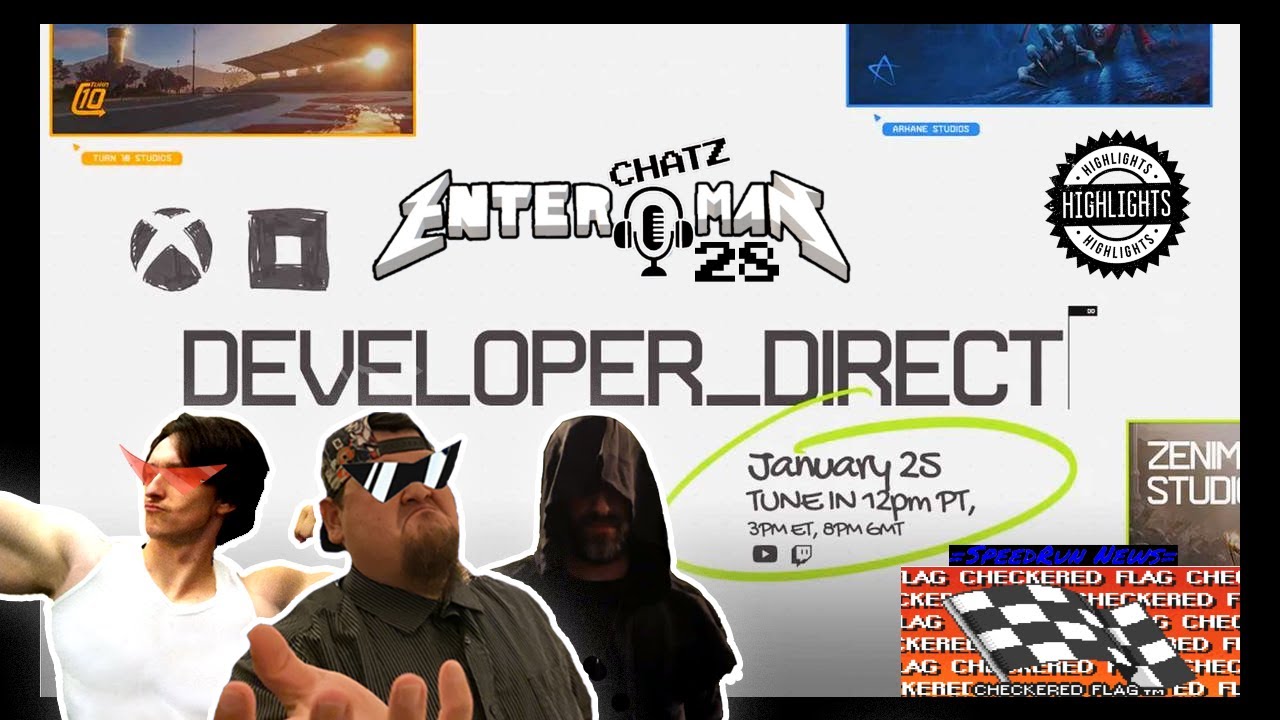 Xbox Developer Direct chat : The EnteR ChatZ MaN Podcast #28 Highlights