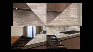 White Quarry Interlocking Honed Marble Mesh Mounted Mosaic Wall Tile
