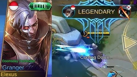 Granger Elite Skin Doomsday Terminator Gameplay Future Cold Robot Model (Arnold..?) - Mobile Legends