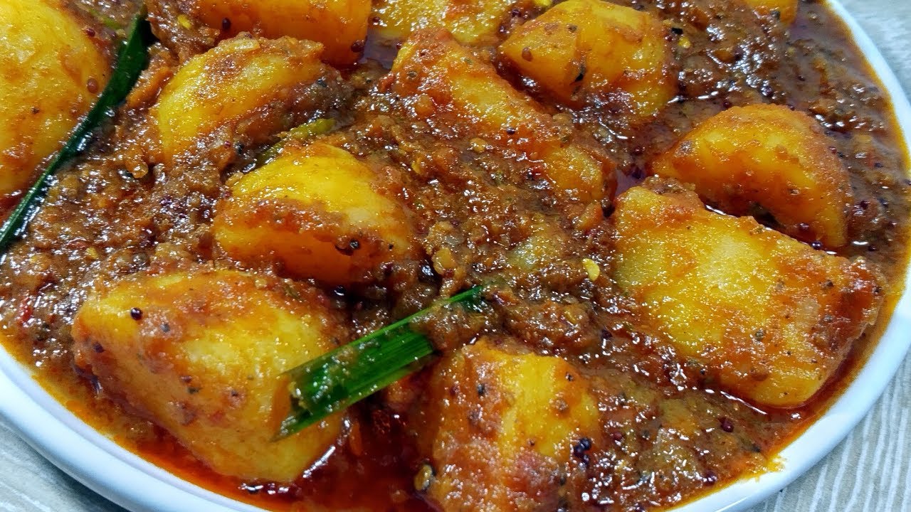 ගෑවුණු තැන ඕන දෙයක් කන්න රෙස්ටුරන්ට් ස්ටයිල් අල කරිය 🔥🔥 / Potato recipe