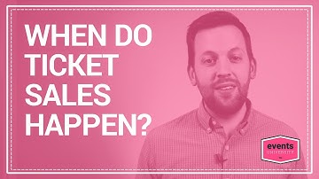 Maximize Event Ticket Sales | Learn When Tickets Really Sell