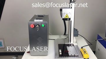 Fiber Laser Marking Machine with AUTOFOCUS function system