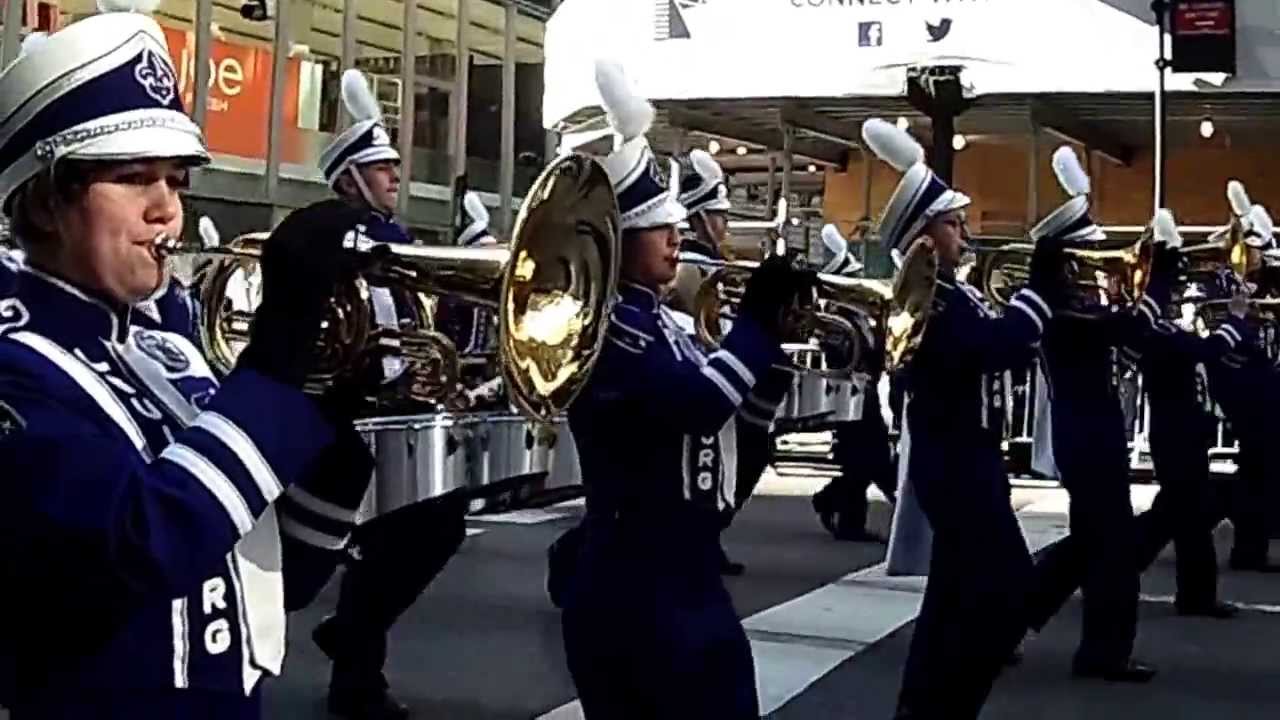 Veterans Day Parade~NYC~2013~Louisburg Wildcat Band~NYCParadelife - YouTube