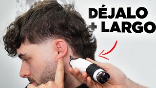Haircut to let it grow - Mullet fade