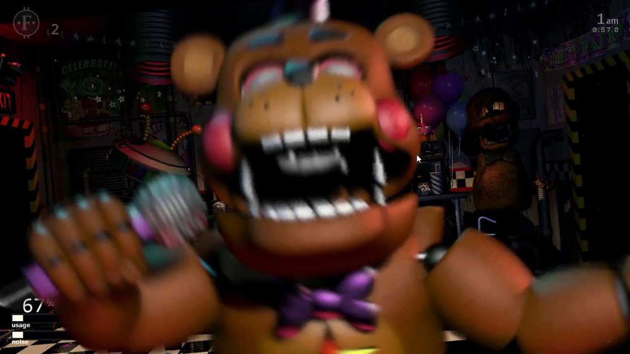 Rockstar Freddy Jumpscare (Ultimate Custom Night) - YouTube.