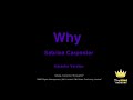Sabrina Carpenter - Why (Karaoke Version) Mp3 Song