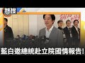 藍白合作與政治秩序