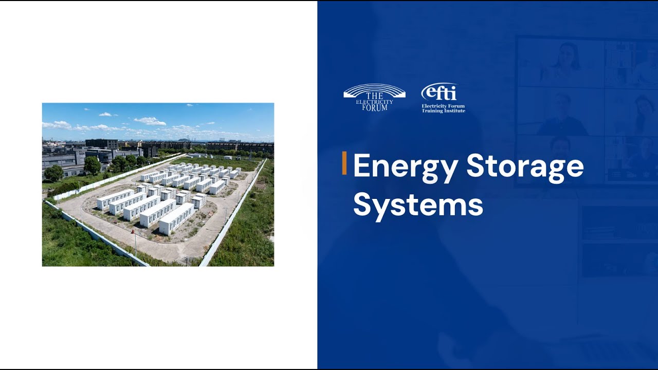 Energy Storage Systems Training – Design, Grid Integration, Battery ...