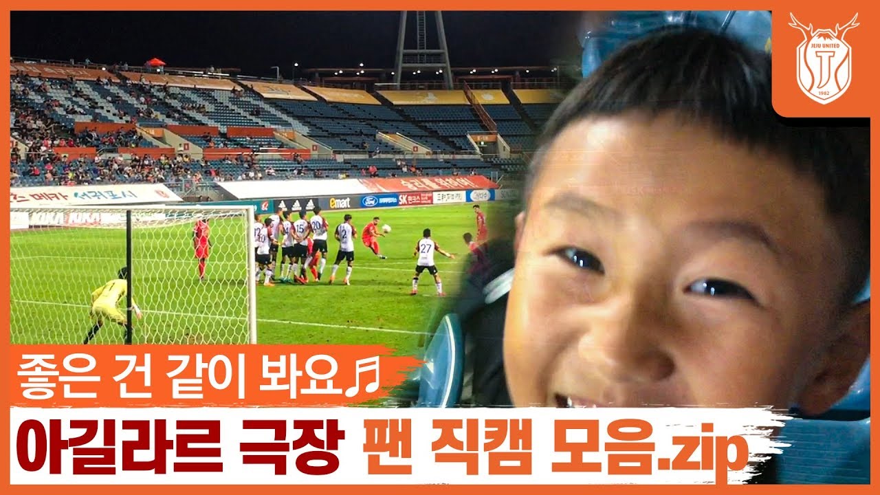 fc서울 응원가 좋은 건 같이 봐요♬ 아길라르 극장골 제주팬 직캠 모음.zip