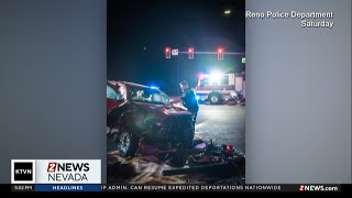 Street racing ends in violent crash