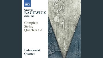 String Quartet No. 4: I. Andante - Allegro moderato