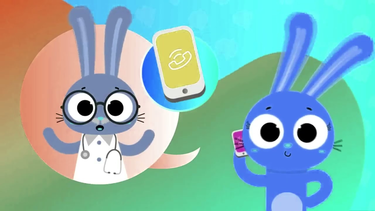 The Kiboomers Five Little Bunnies Jumping on the Bed Intro Logo Sponsored By Klasky Csupo 2001