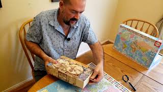 Details Nova Totius Terrarum Orbis Tabula  A Jigsaw Puzzle of the World Update