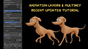 Animation Layers & Multikey recent updates