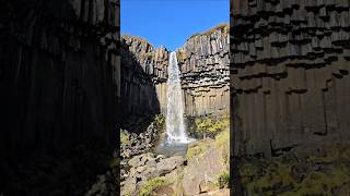 Svartifoss #StiuUnDrum #island #travel #vlog #camperlife