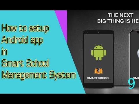How to connect smart school Android app with web application