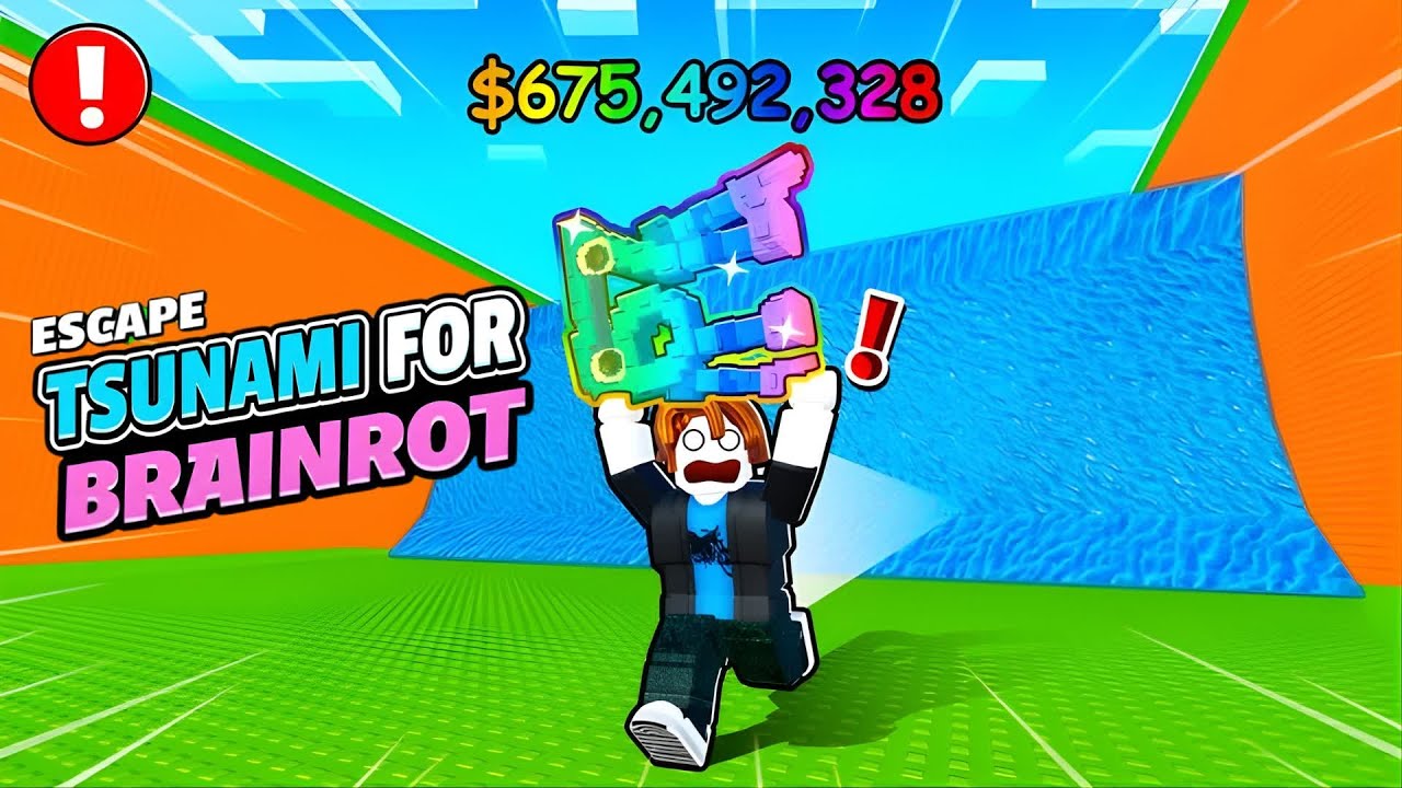 🔴 LIVE 🔴ESCAPE A TSUNAMI FOR BRAINROTS ROBLOX 🌊+ GRINDING DIVINES 🪙