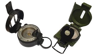 Lensatic vs Prismatic compass  what is the difference