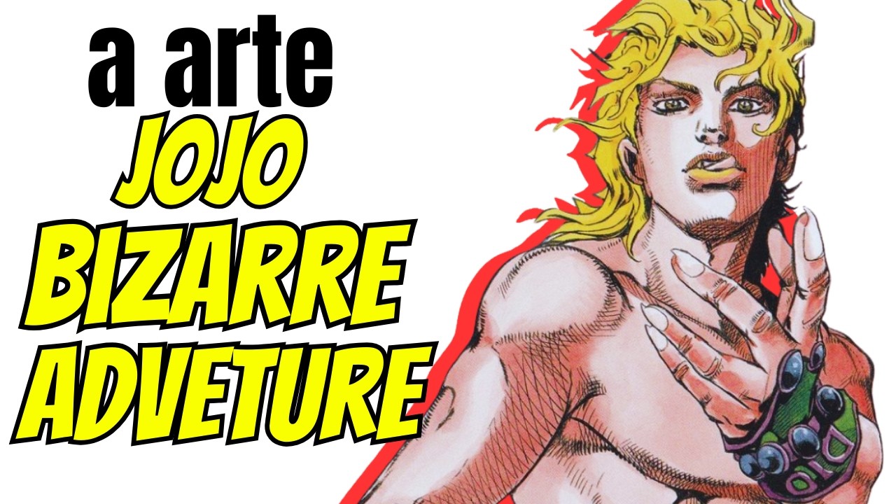 analisando a arte de jojo bizarre adveture