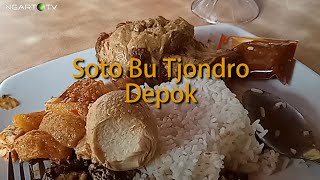Zian Dinner di Soto Bu Tjondro Pondok Cabe. 