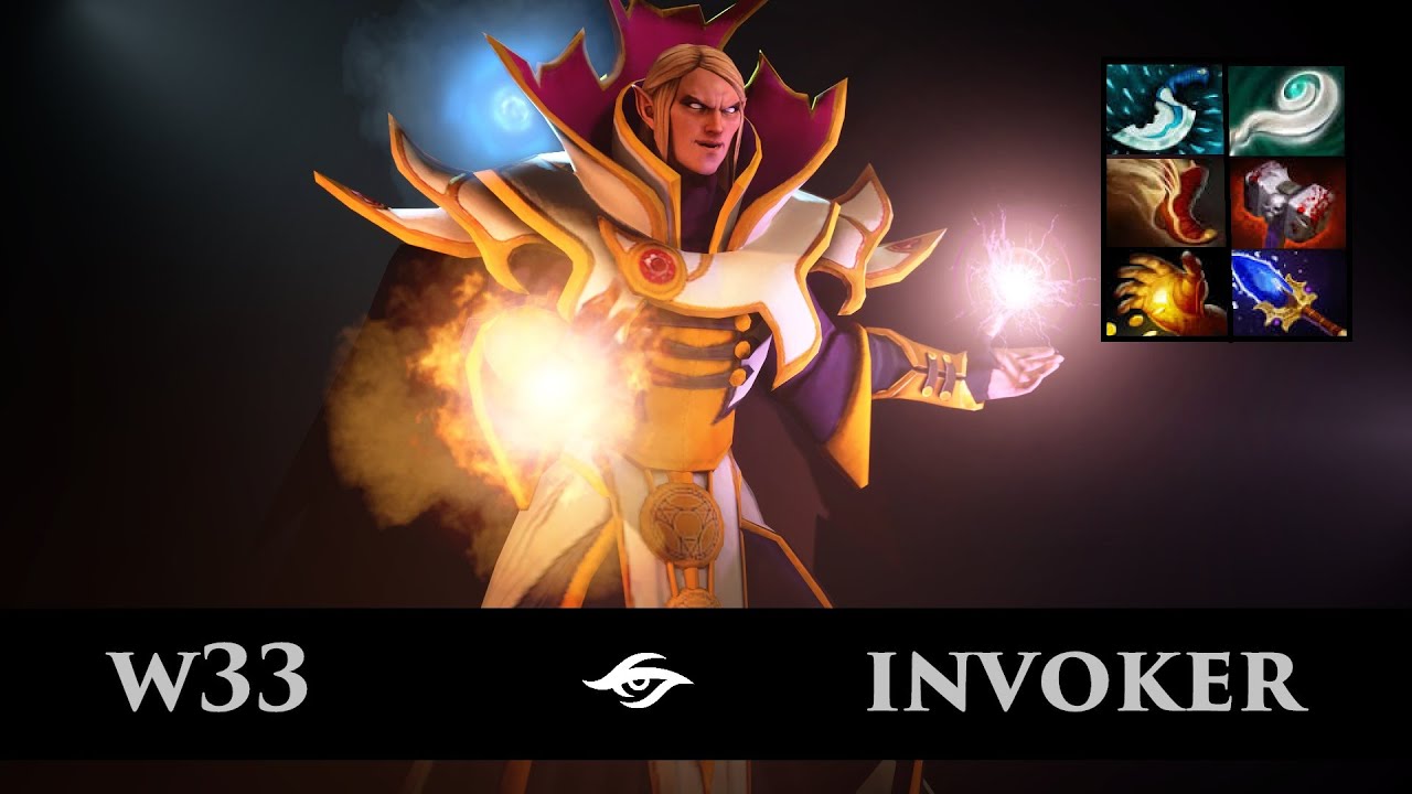 Dota 2 W33 Invoker Highlights Ranked Match Gameplay