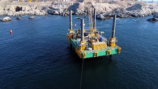 Plataforma Jack Up se suma a los trabajos en el sector de la desaladora