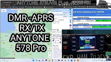 DMR APRS -ANYTONE 578/878 with APRS FI